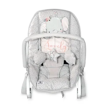 Lorelli ležaljka/ljuljaška Eliza grey elephant (2021) Lorelli ležaljka/ljuljaška Eliza grey elephant (2021)